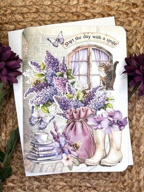 Handmade Thank You Greeting Card